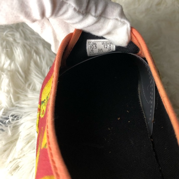 🌮Vans Taco Print Sneakers Men’s 10.5 Women’s 12 🌮 - Picture 15 of 16